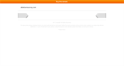 Desktop Screenshot of albetsonssurvey.com