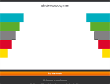 Tablet Screenshot of albetsonssurvey.com